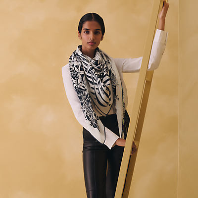 カレジェアン 《鞍職人の詩的な目録》 - ベージュ | Hermès - エルメス