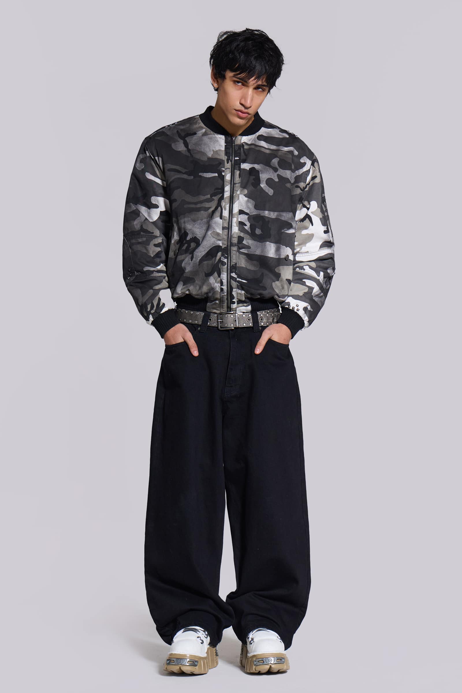 Jaded London 迷彩柄 ミリタリージャケット XS Jaded London 迷彩柄