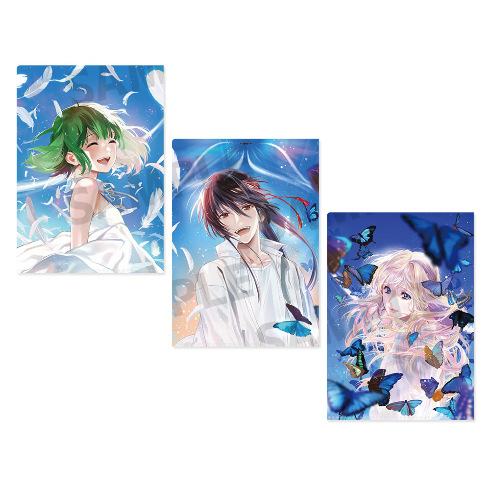 トライアングラークリアファイル(3枚セット) - MACROSS OFFICIAL GOODS