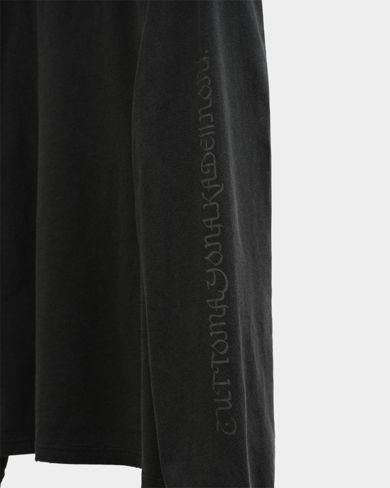 ZUTOMAYO CARD4 Long Tee B (Vintage Black) - ZUTOMAYO MART