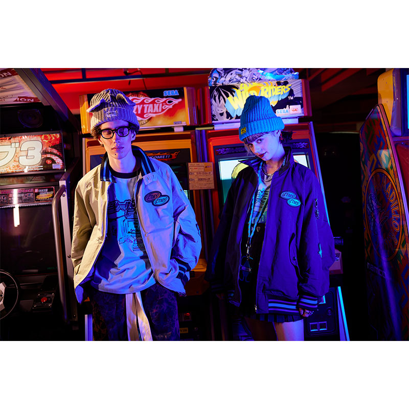 バーシティジャケット(Navy) - ZUTOMAYO MART