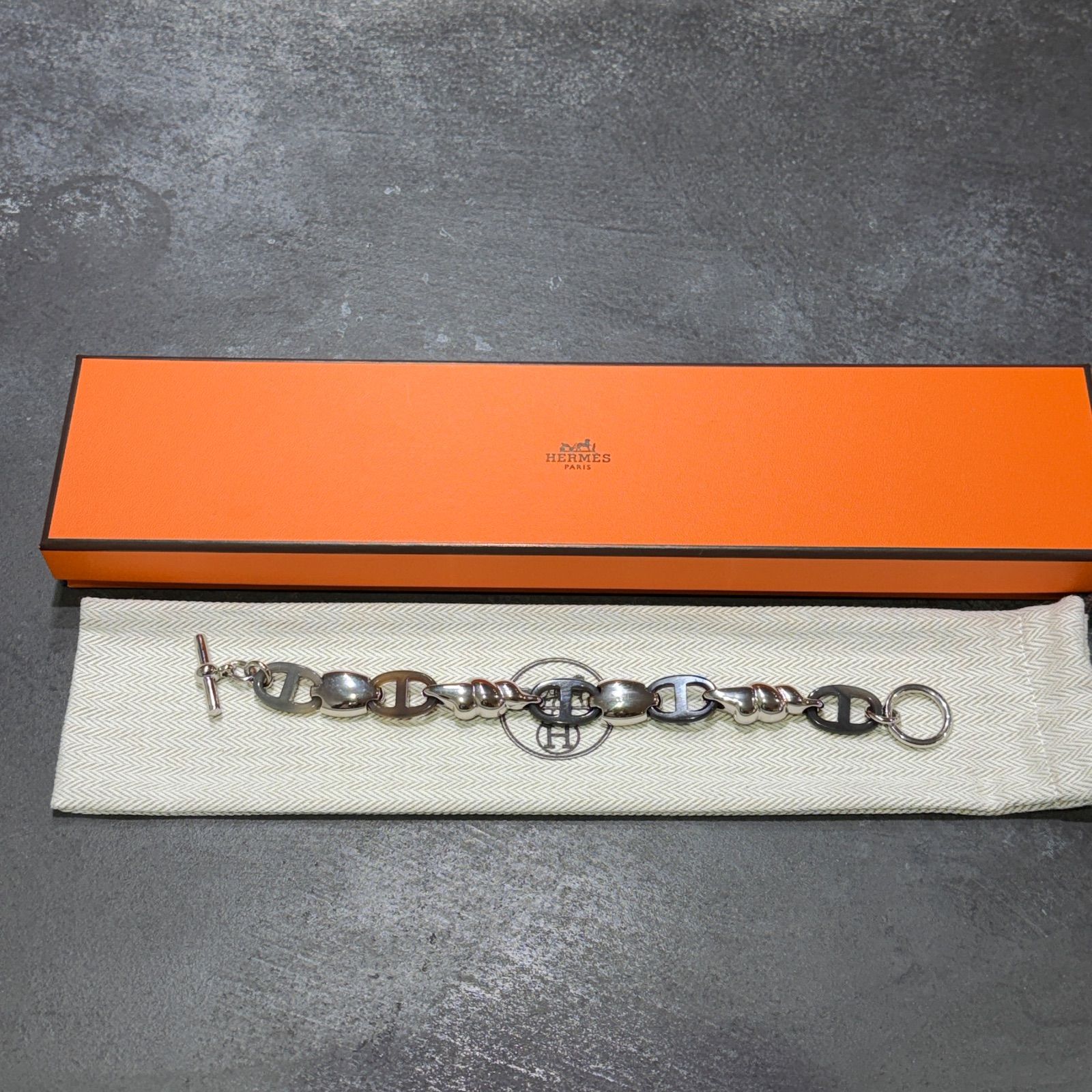 未使用品 HERMES Chaine dAncre Rivage シェーヌダンクル リヴァージュ