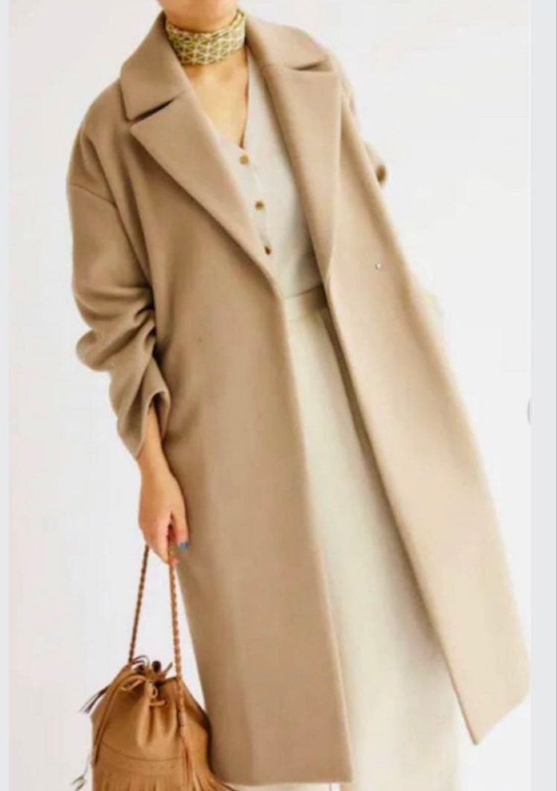 美品 IENA×MANTECO イエナ×マンテコ オーバーチェスターコート ロング