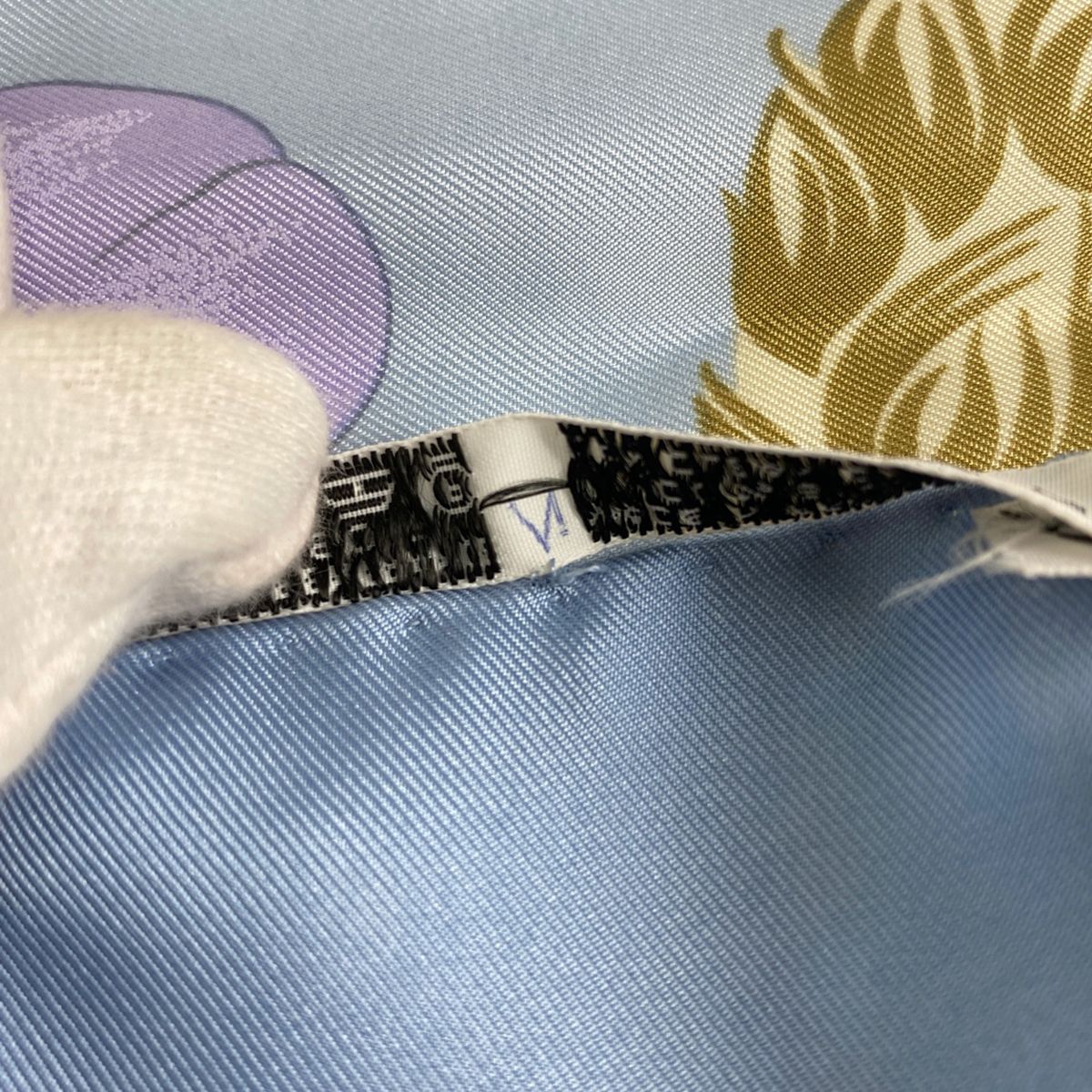 エルメス HERMES カレ 90 Flora Graeca ギリシャの花 スカーフ シルク