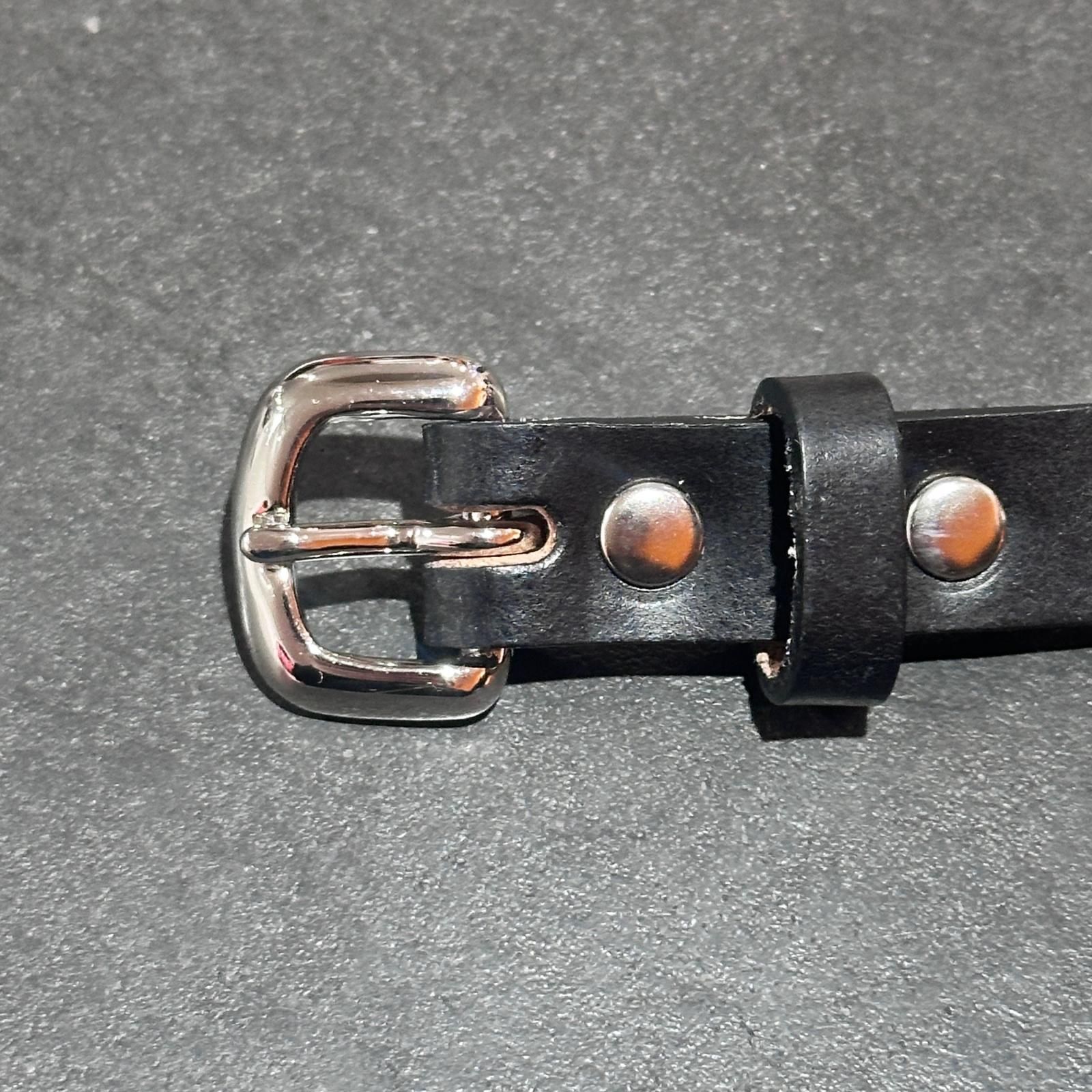 WOLF'S HEAD × COMME des GARCONS レザースタッズブレスレット 革