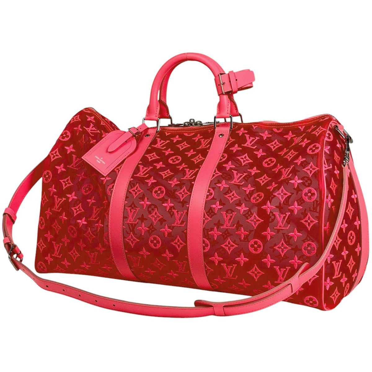 ルイ・ヴィトン Louis Vuitton キーポルバンドリエール 50 モノグラム