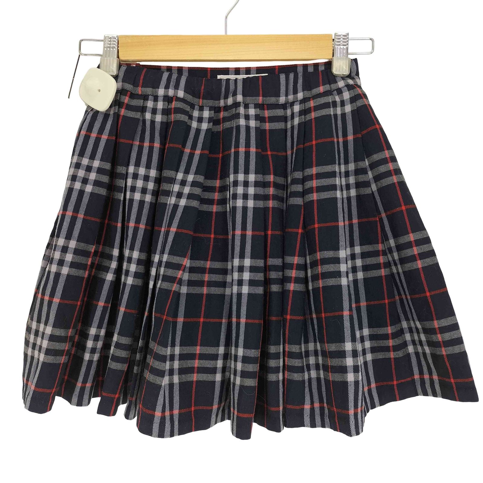 Burberrys チェック柄 プリーツスカート 38 - BURBERRY ブルーレーベル
