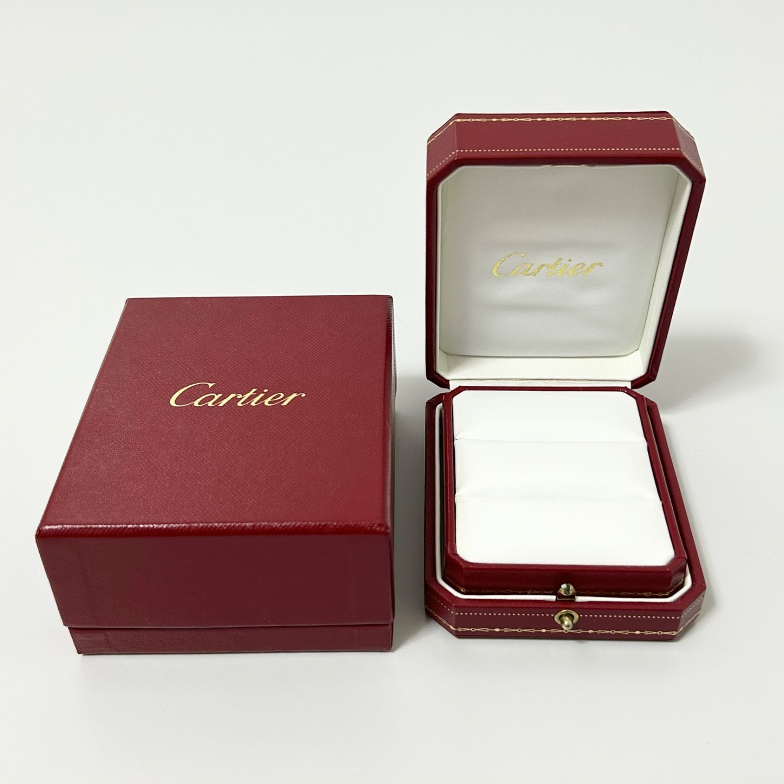 未使用に近い Cartier カルティエ リングケース アクセサリーケース