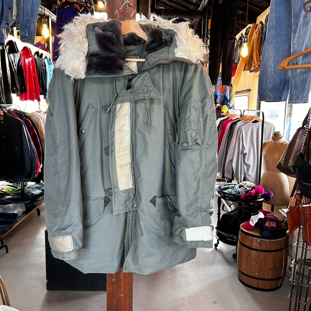 80年代 Military ミリタリー N-3B N3B LANCER CLOTHING CORPORATION