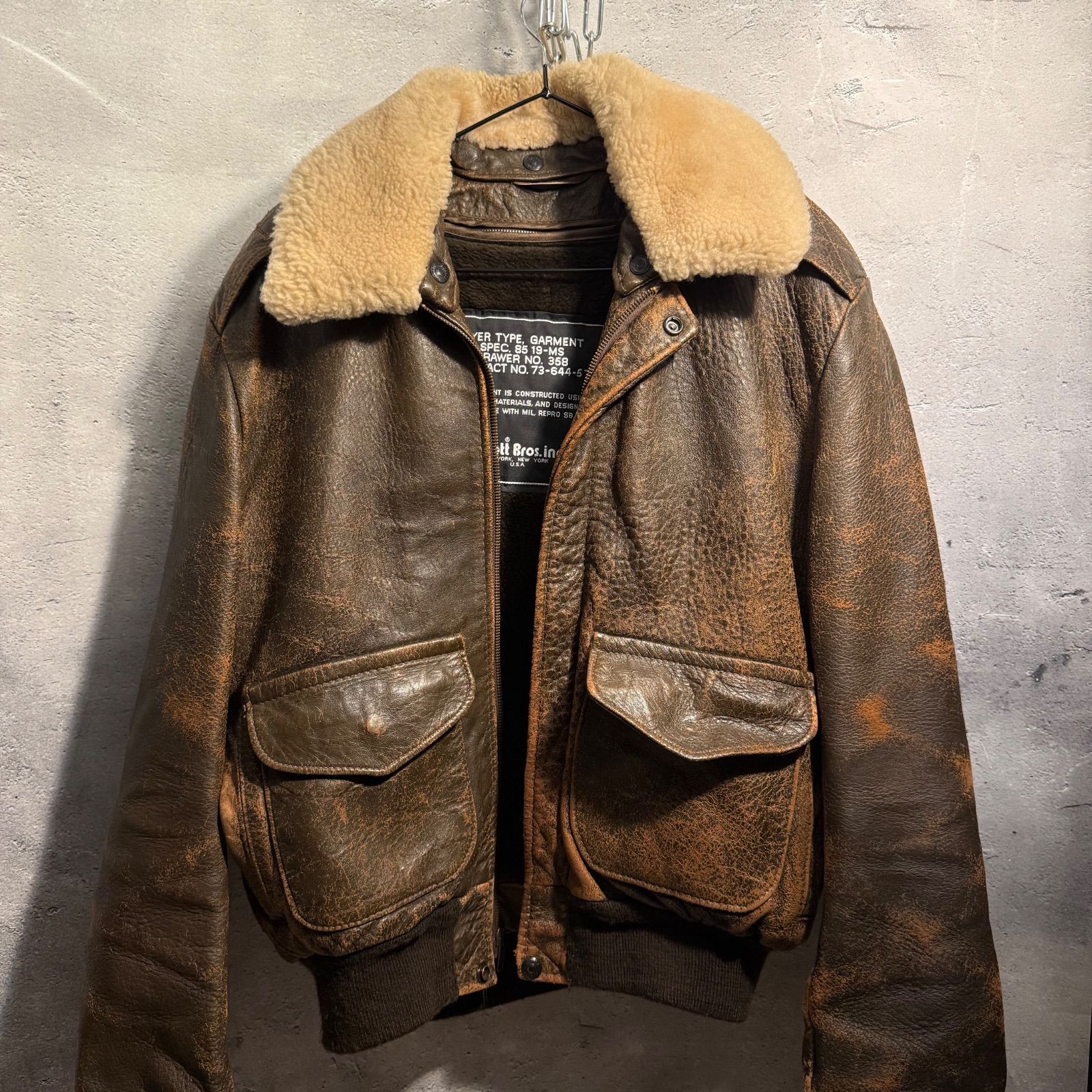 ✨Schott ショットschott ショット G1フライトジャケット レザー