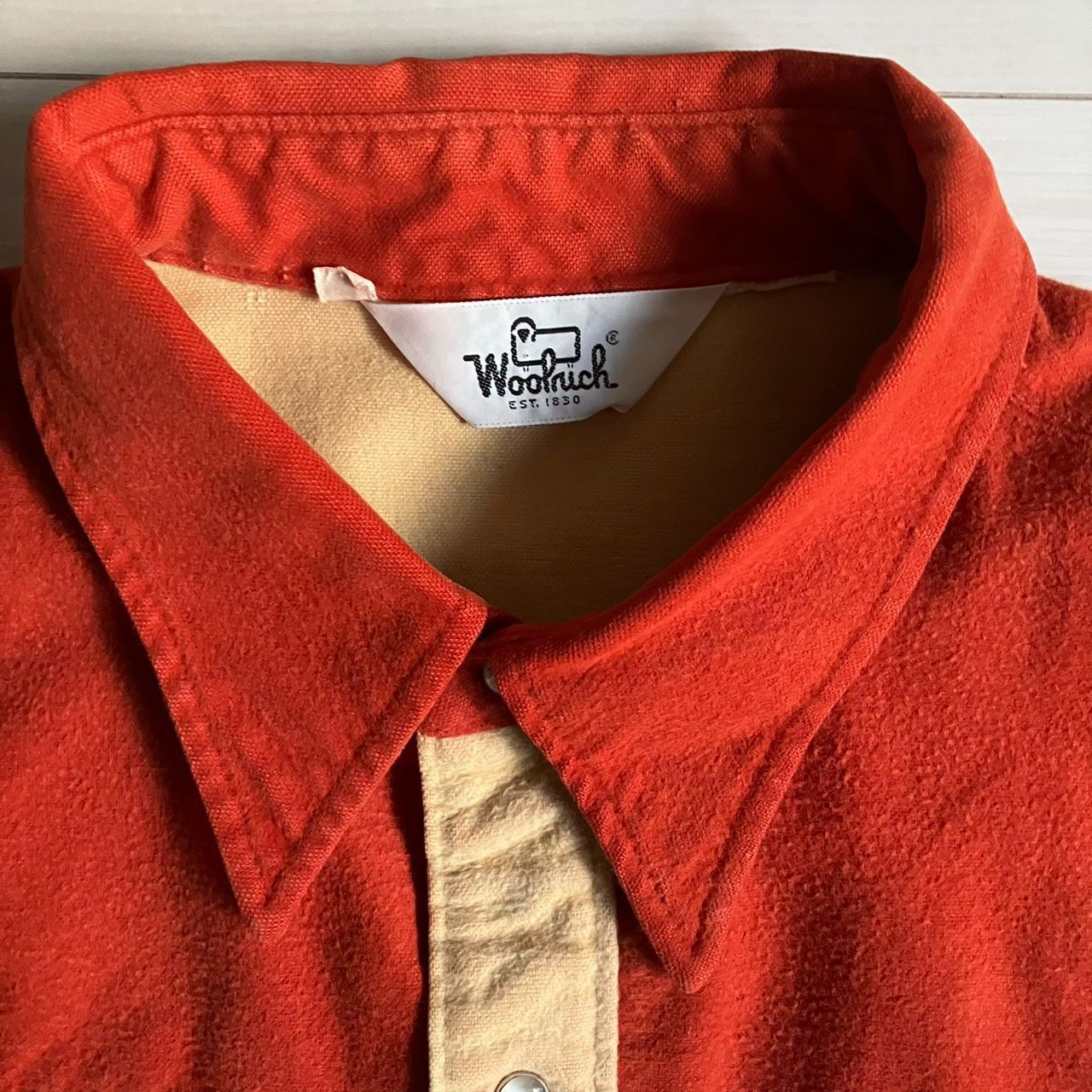 キムタク着☆ビューティフルライフ ウールリッチ製ウエスタンシャツ