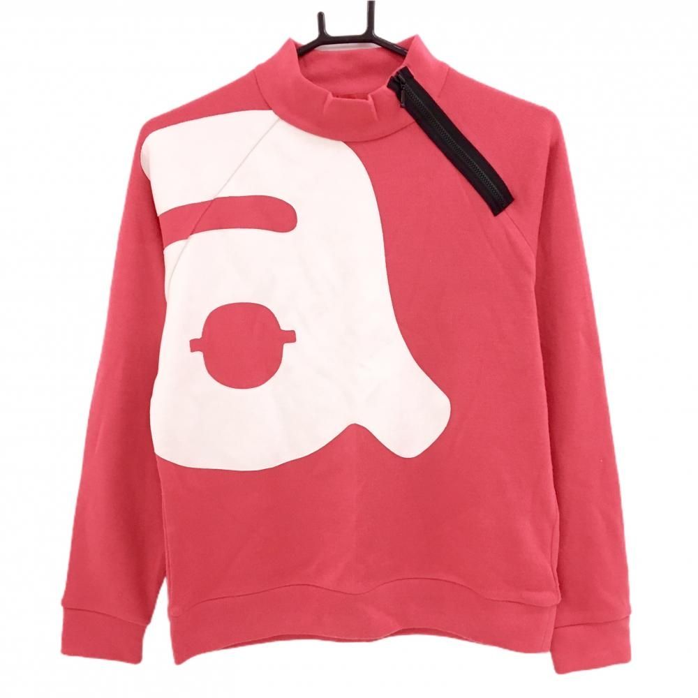 アルチビオ タートルネックセーター 38 M ゴルフ レディース 赤白