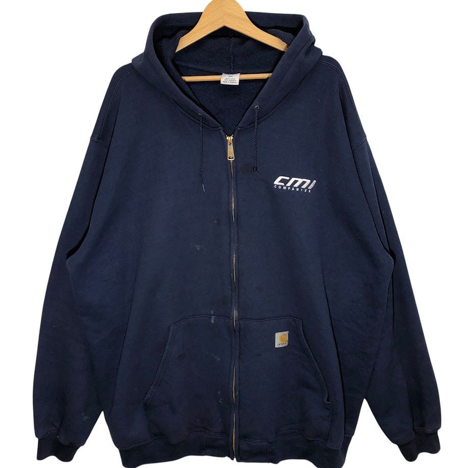 carhartt/カーハート 企業ロゴ刺繡 ジップパーカー パーカー オーバー