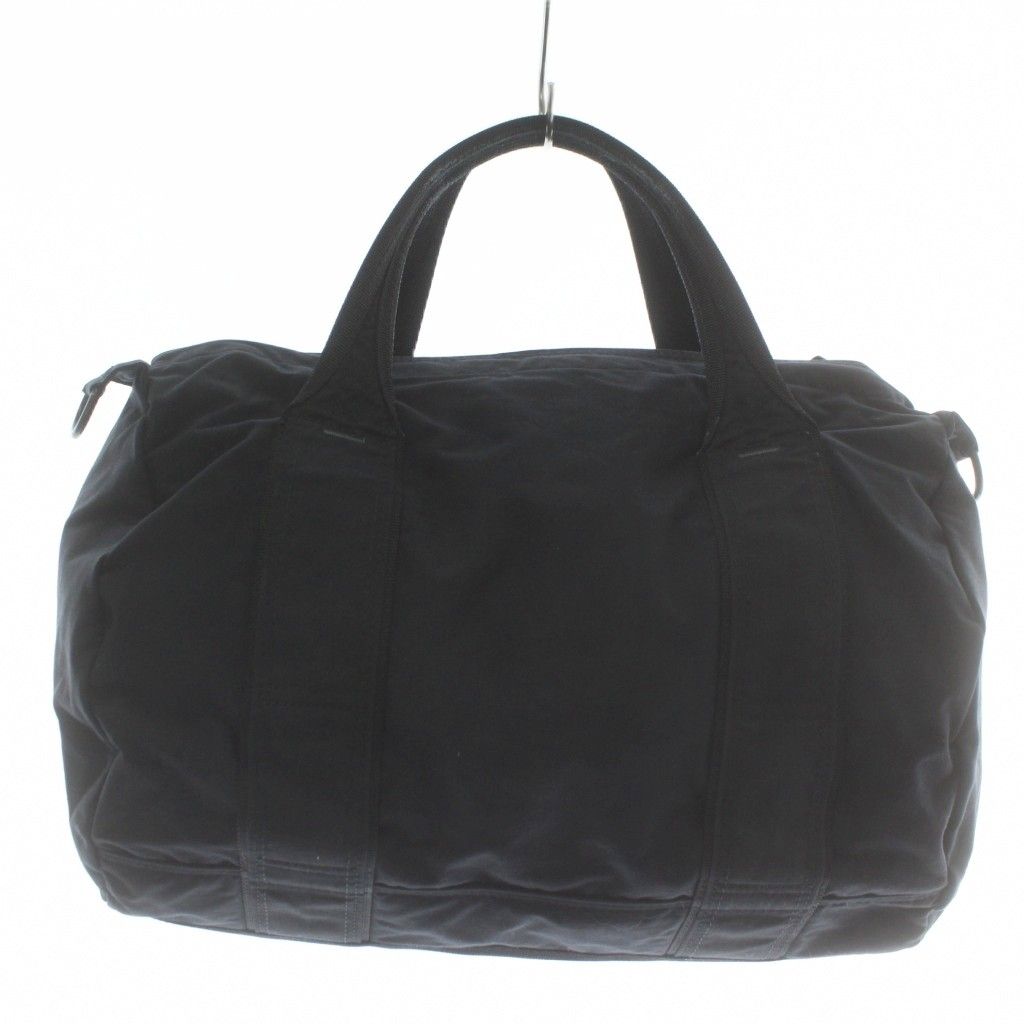 良品 ポーター ミニボストン ドラムバッグ キャンバス✕レザー 日本製