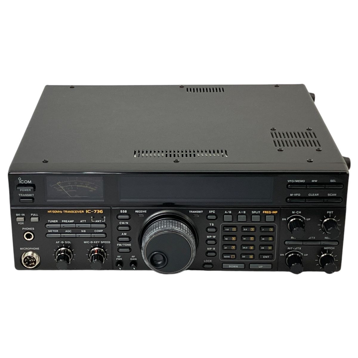 ICOM IC-736S HF/50MHz Transceiver ジャンク ICOM IC-736S HF/50MHz