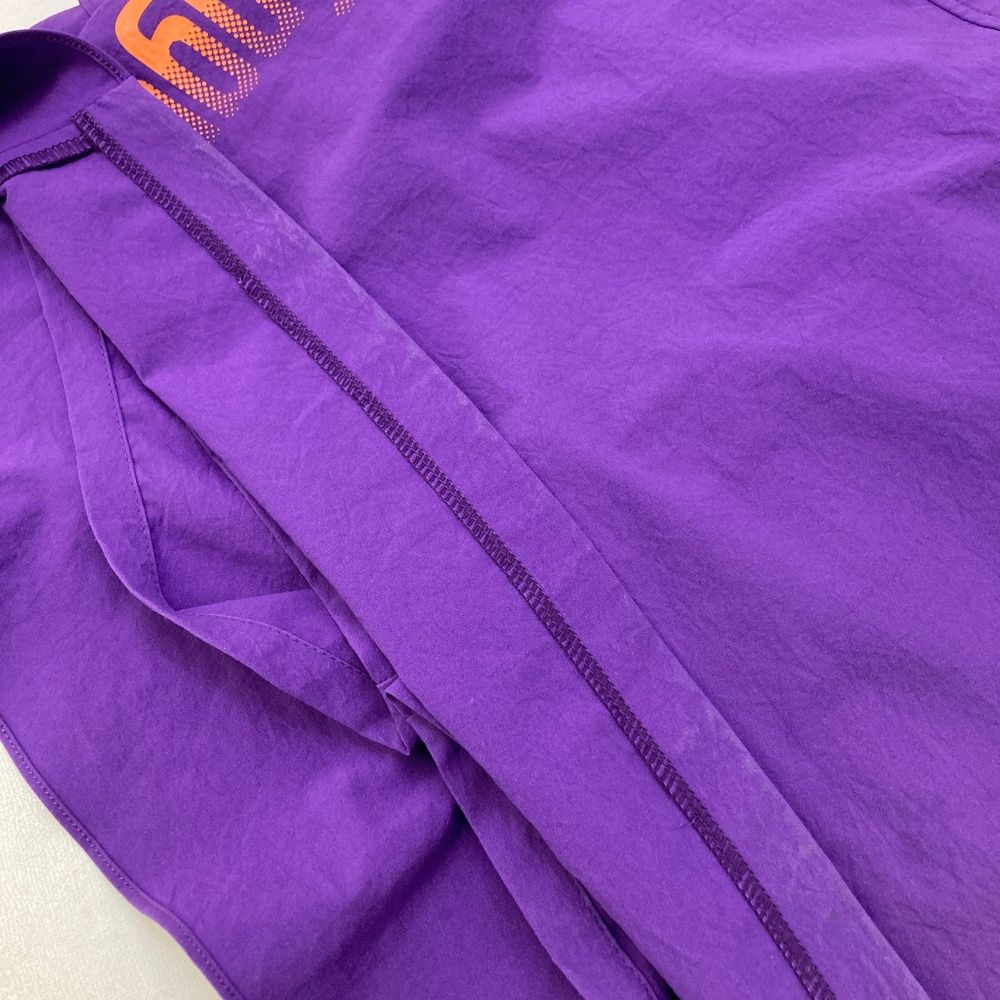 新品 Munsingwear ゴルフスカート モノグラム柄 パープル×ホワイト