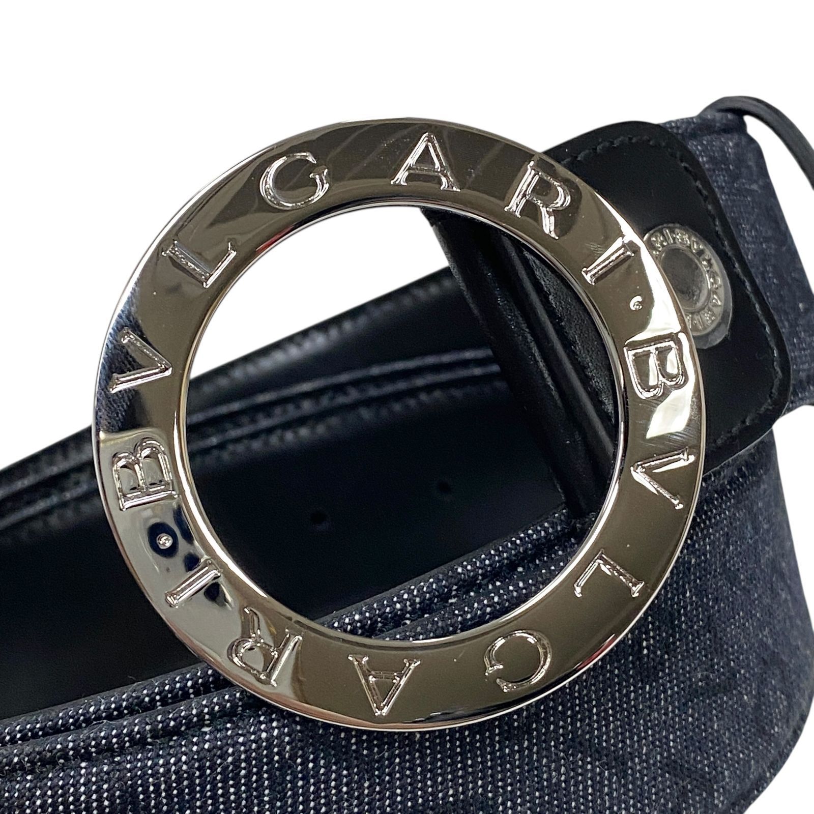 noriわんこ(=∵=)/ BVLGARI レザーベルト サークルロゴ BVLGARI