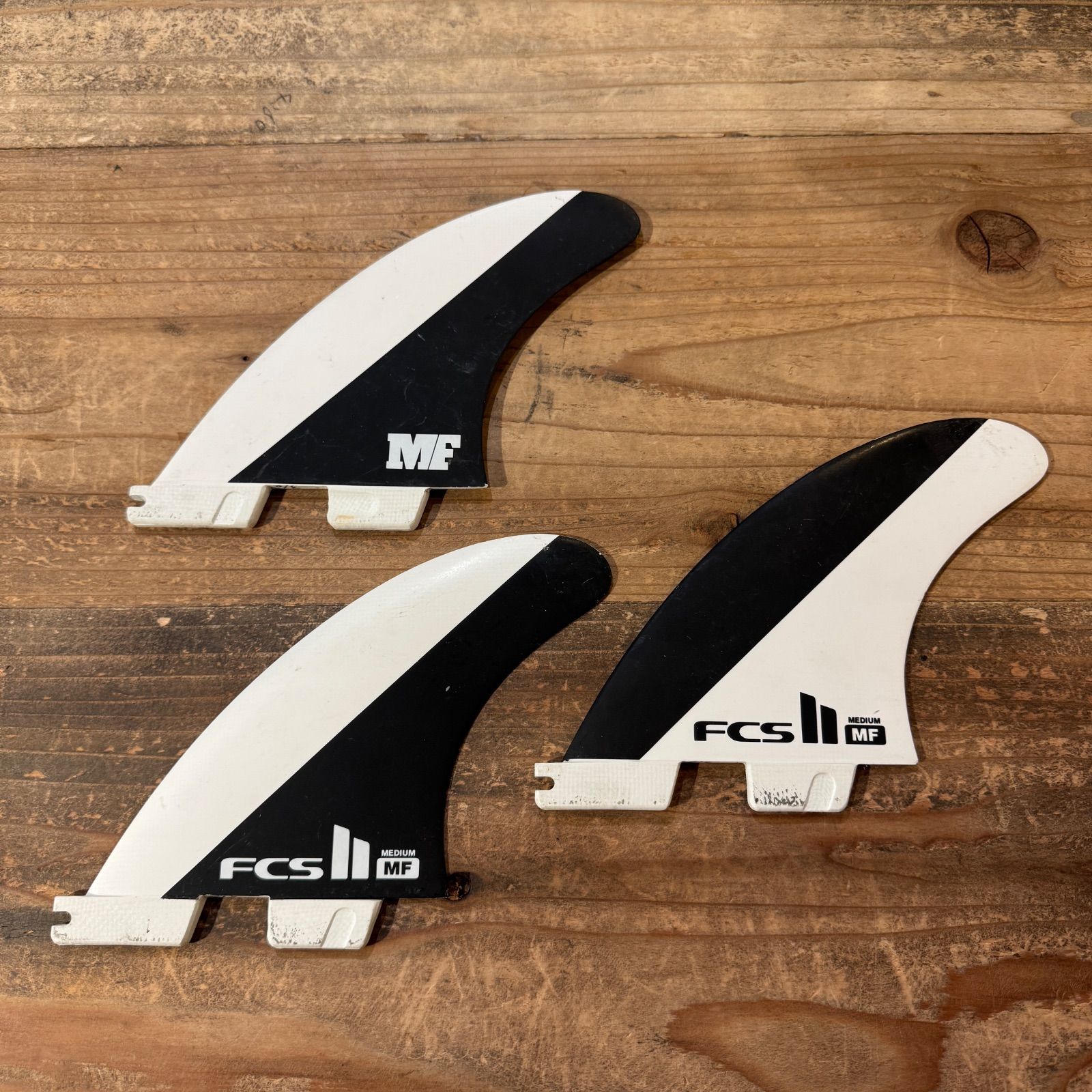 美中古 FCS2 フィン Mick Fanning ミックファニング MF トライフィン M