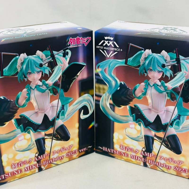 セット】 初音ミク AMP + フィギュア Birthday 2023 ver. 2体 まとめ