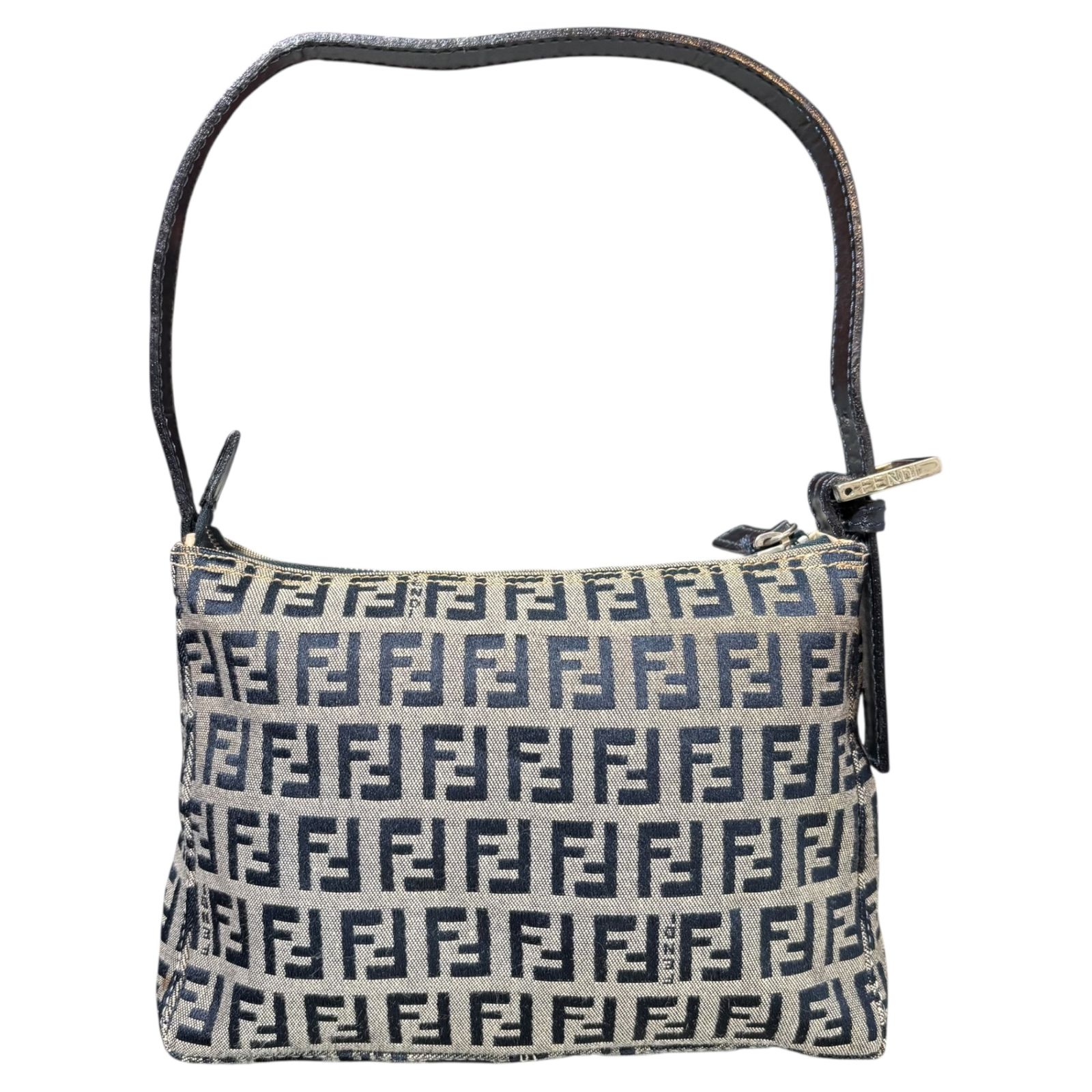 未使用級】 FENDI フェンディ アクセサリーポーチ ズッキーノ カード