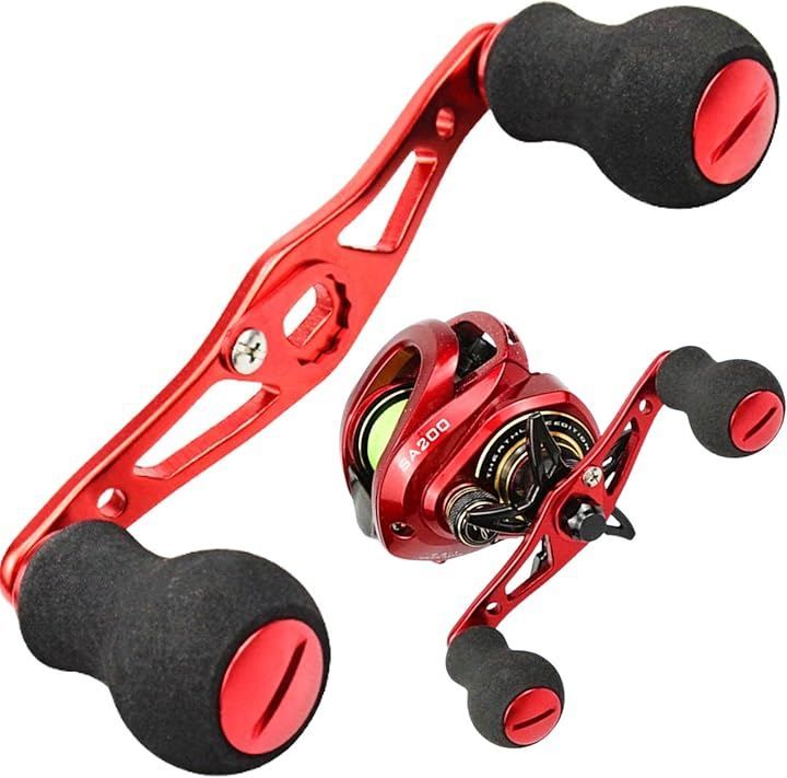 merrytime 互換品 ベイトリール シマノ ダイワ アブガルシア ダブル