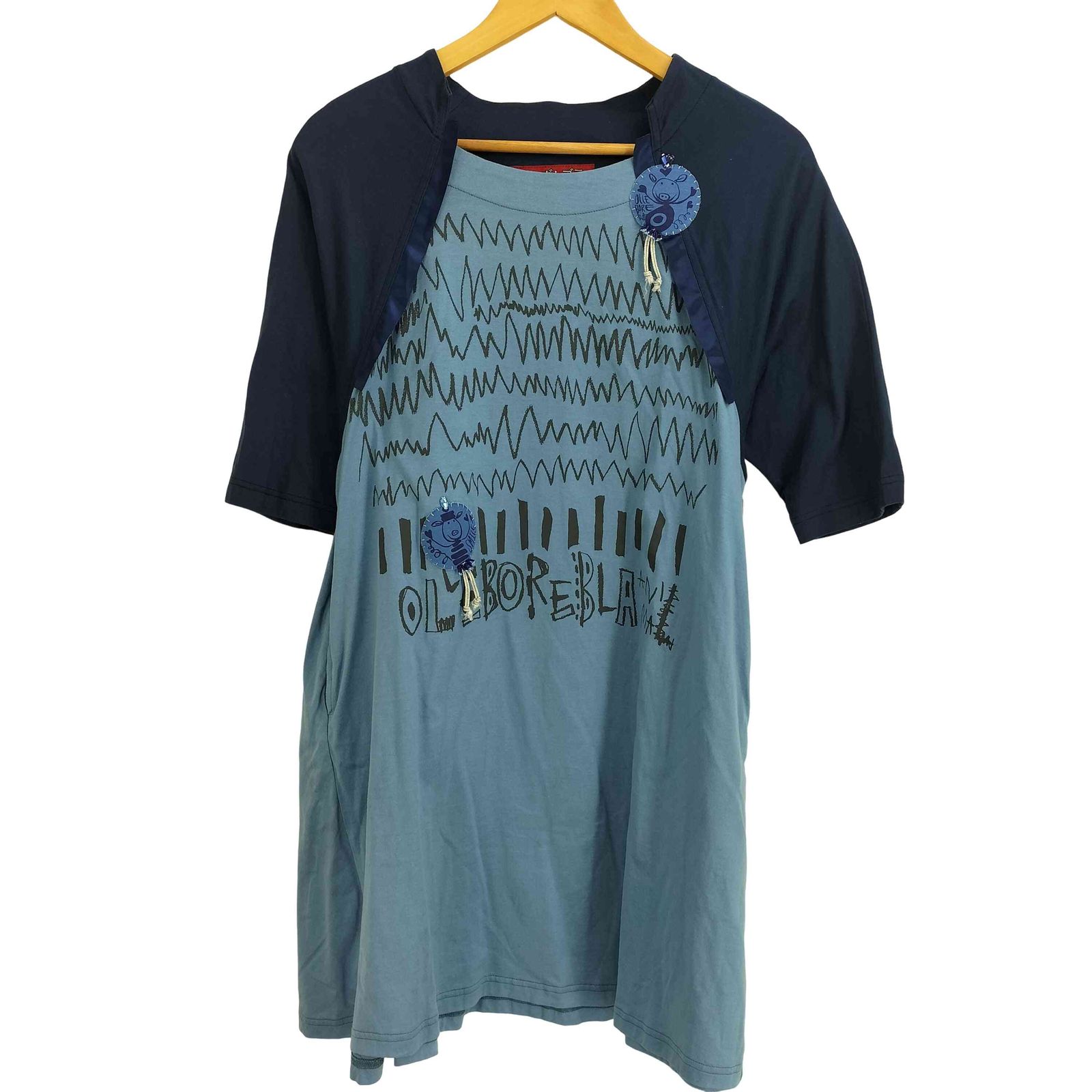 アルベロベロ OLLEBOREBLA パッチワークドッキング 落書きプリント