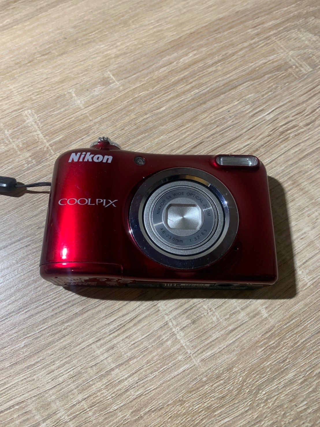 8494 Nikon COOLPIX A10 レッド デジカメ 動作確認済み - メルカリ