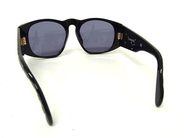 CHANEL シャネル サングラス ココマーク マトラッセ 01450 ブラック系