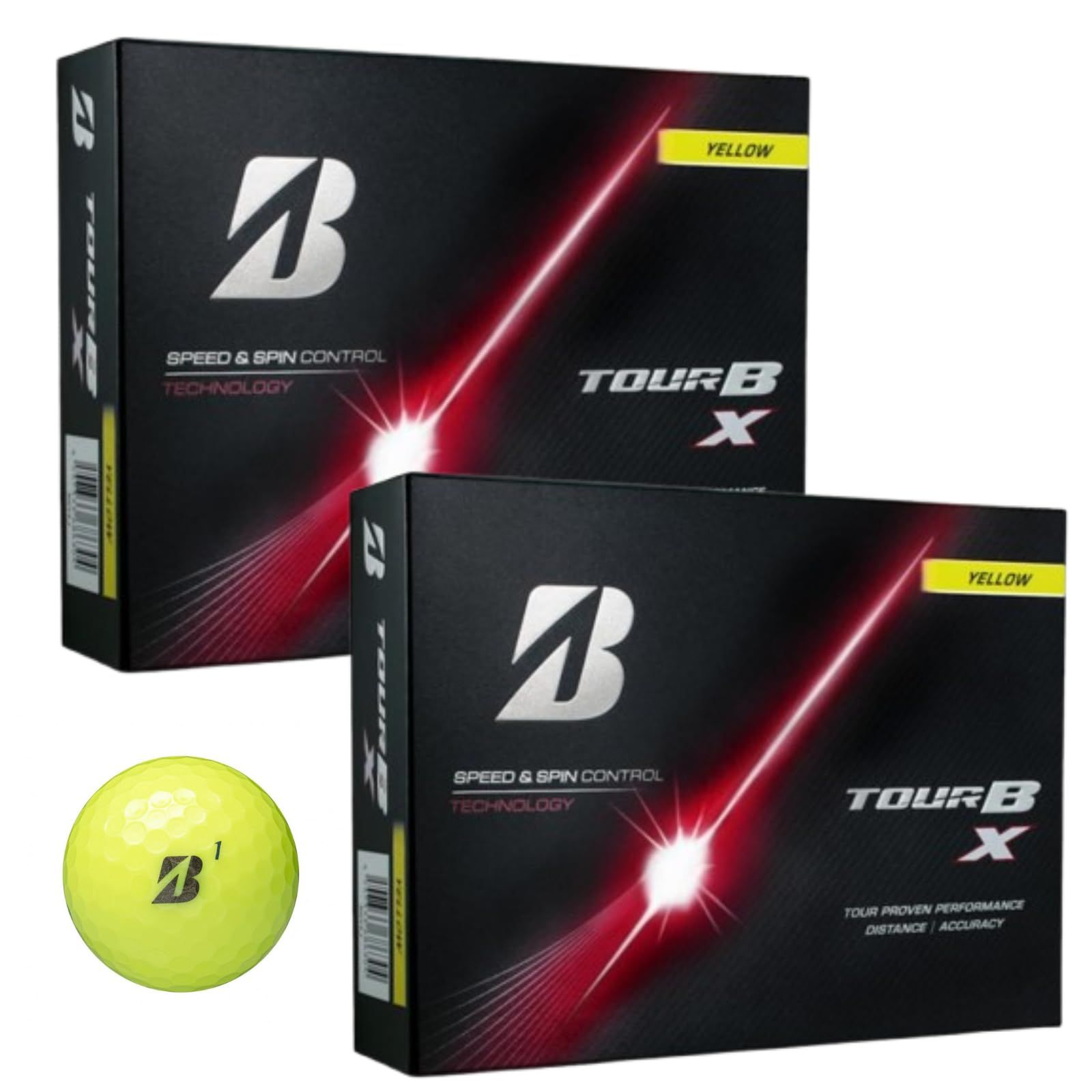 2ダースセット】 ブリヂストン 2026 TOUR B X ツアー B X イエロー 2
