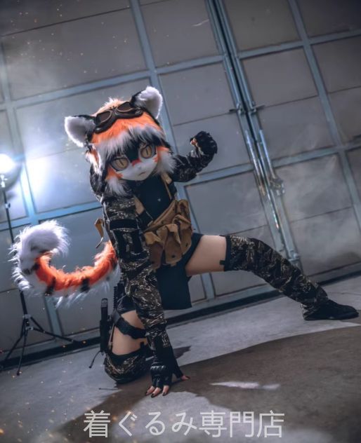 マスク 着ぐるみ ヘッド 全頭 ヘッド ケモノ ファースーツ ぬいぐるみ