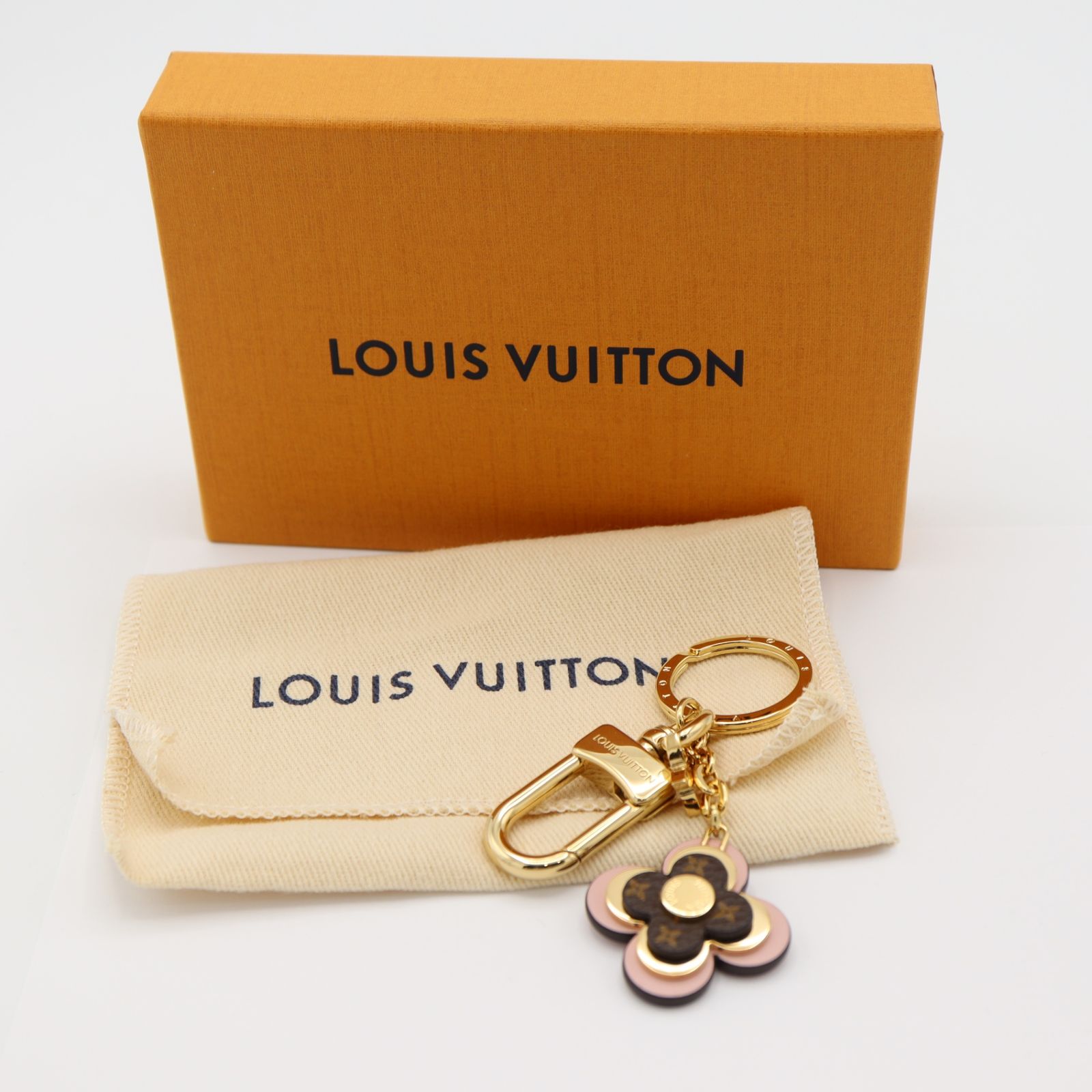 LOUIS VUITTON ルイヴィトン LV M63085 キーホルダー・ブルーミング