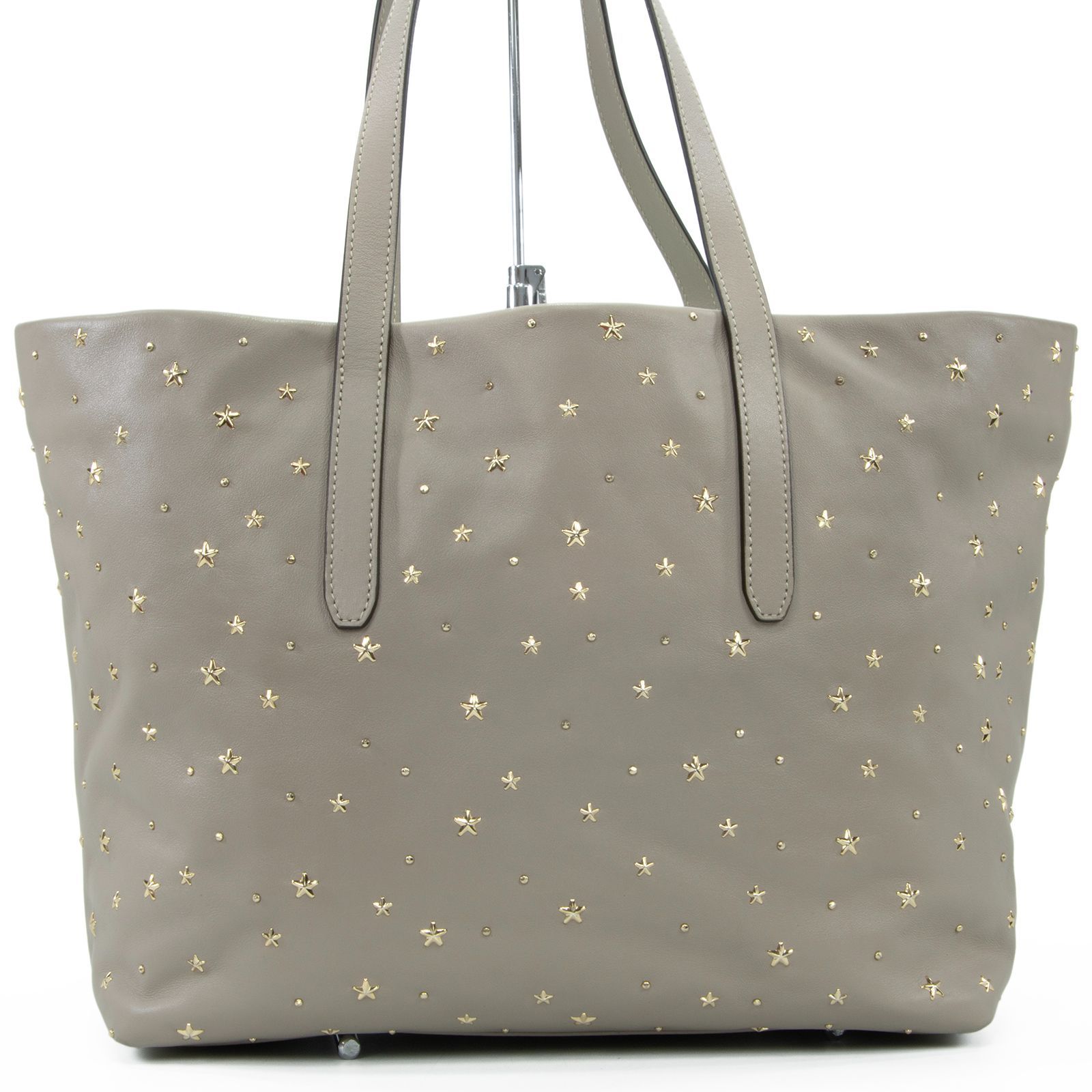 本物 新品同様 送料無料 ジミーチュウ ハンドバッグ トートバッグ