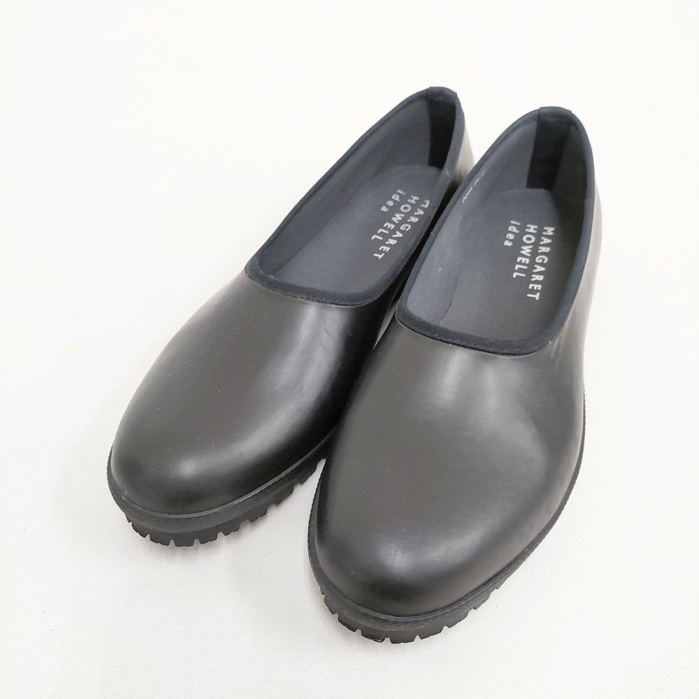 MARGARET HOWELL idea レインパンプス 24cm パンプス ブラック