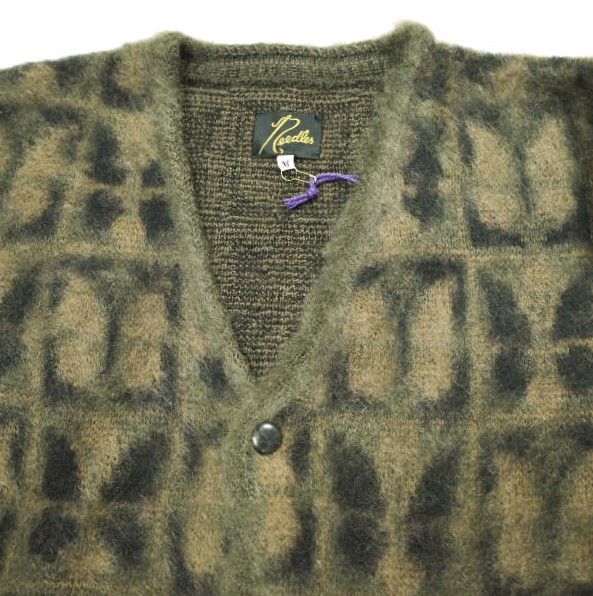 新品 Needles ニードルス 23AW 日本製 Mohair Cardigan - Papillon