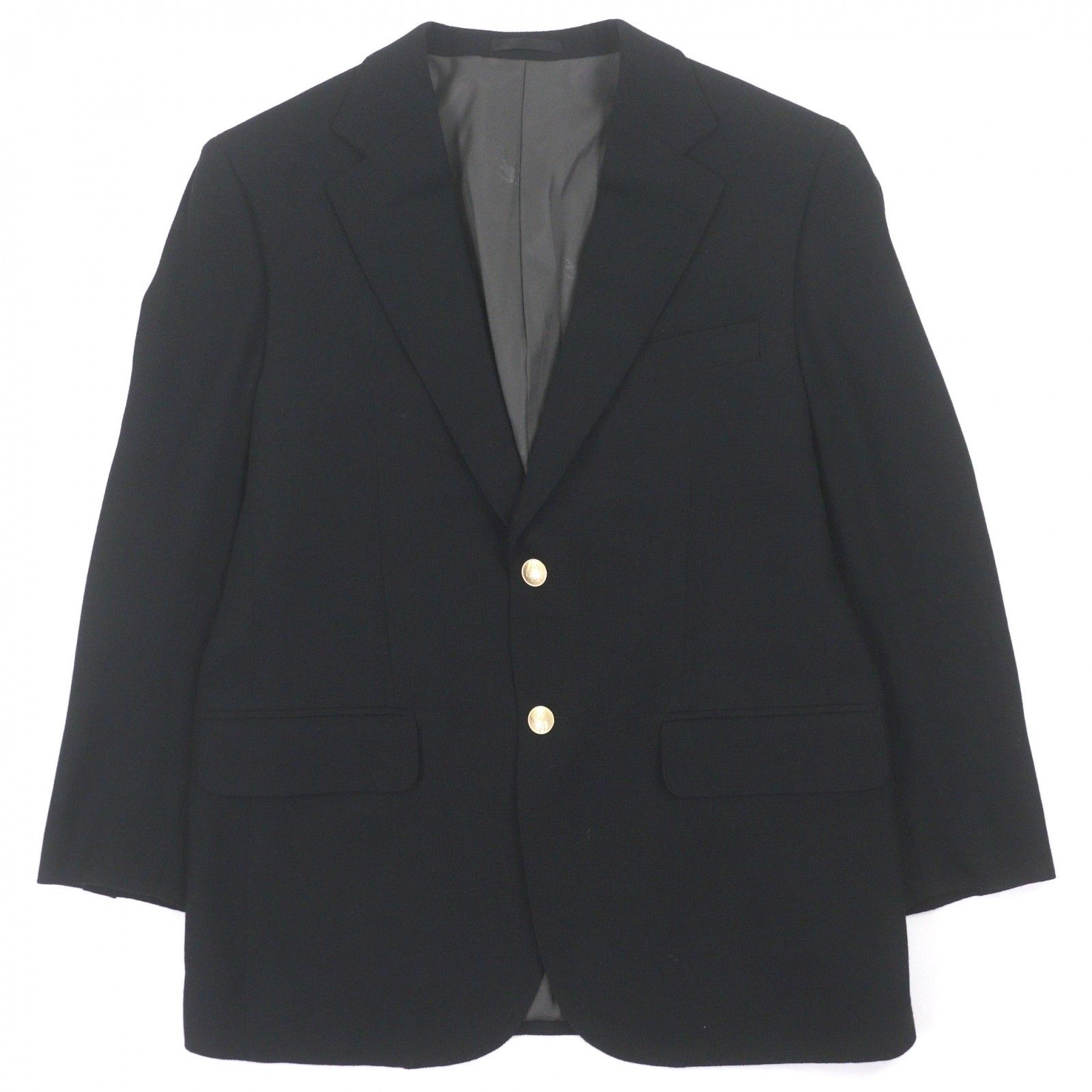 極美品▽BURBERRY LONDON バーバリーロンドン ウール カシミヤ 金