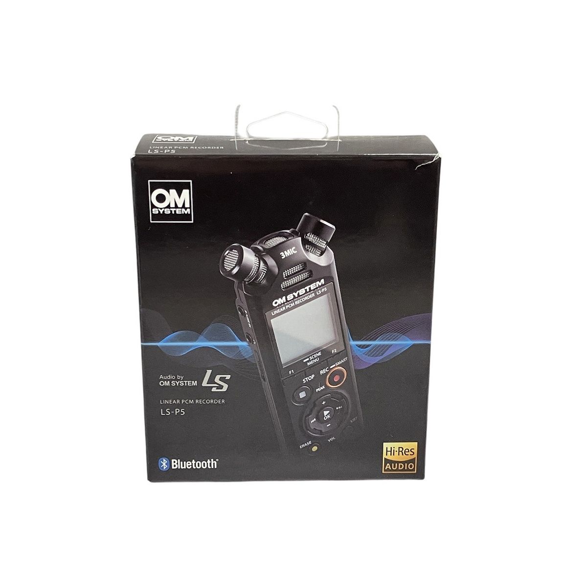 OM SYSTEM LS-P5 リニアPCMレコーダー 高音質 ICレコーダー 中古 良好