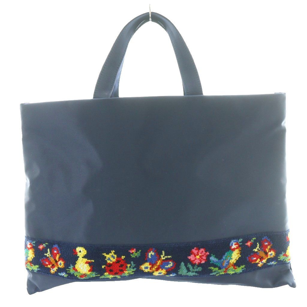 フェイラー FEILER ハイジ トートバッグ 紺 ネイビー HE-221340 /SS