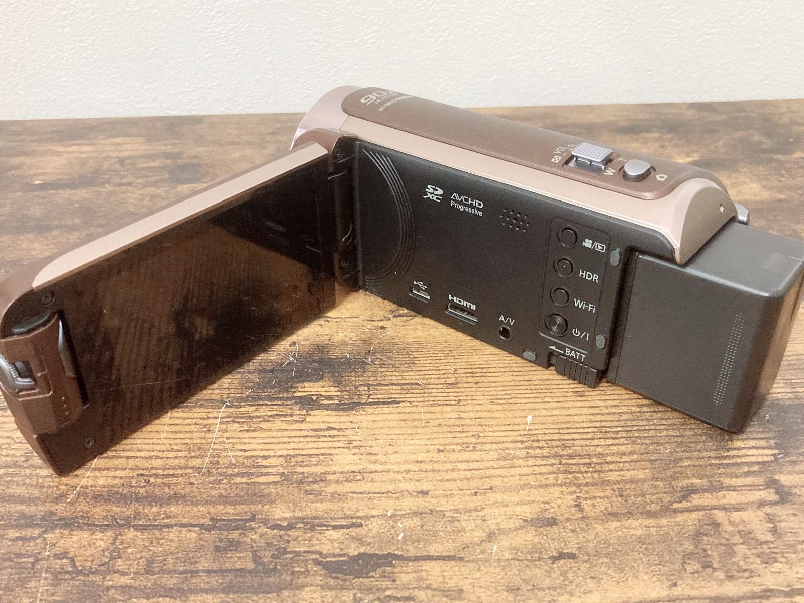 パナソニック HC-W580M ブラウン ビデオカメラ フルHD デジタル