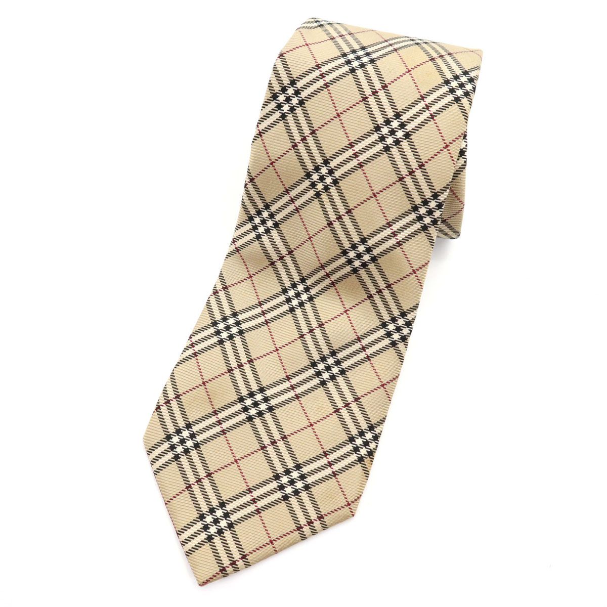 BURBERRY LONDON バーバリーロンドン 日本製 シルク ノバチェック