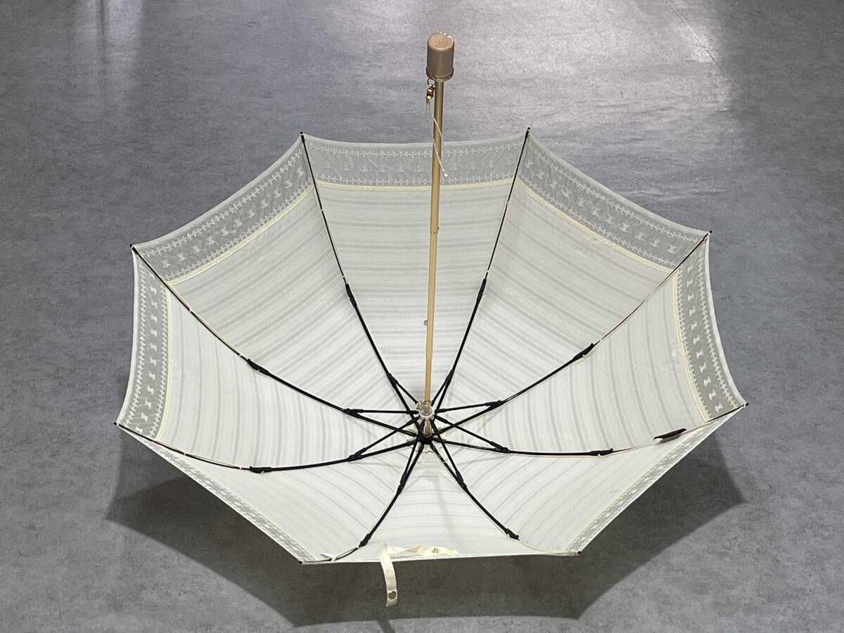 お買い得品 超希少品】CELINE セリーヌ 日傘 USED 美品 ブランド雑貨