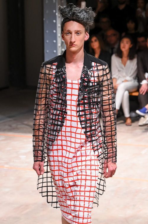 COMME des GARCONS HOMME PLUS 17ss メッシュロングノースリーブ