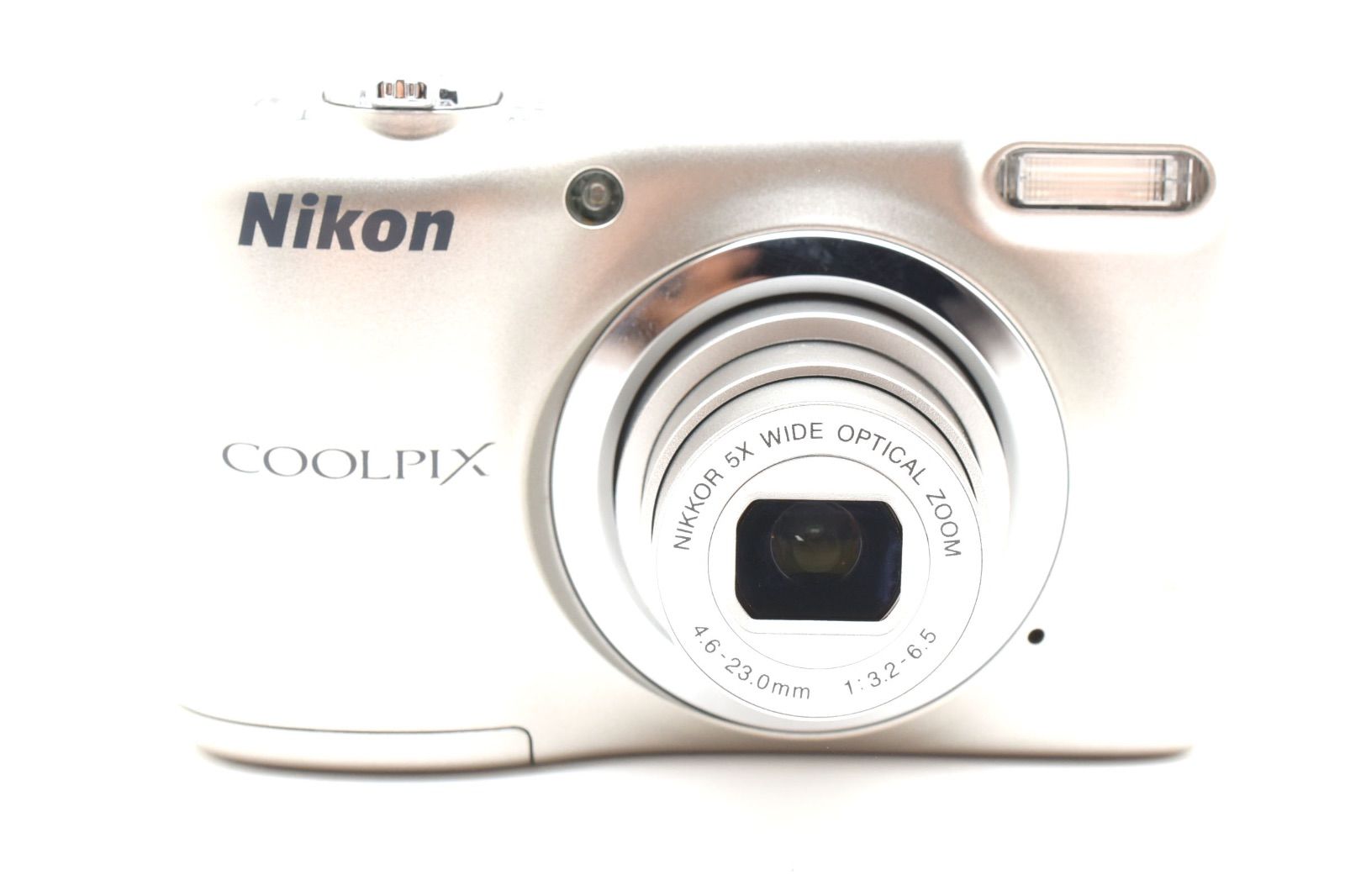 ニコン Nikon COOLPIX A10 シルバー単三電池・SDカード付き - メルカリ
