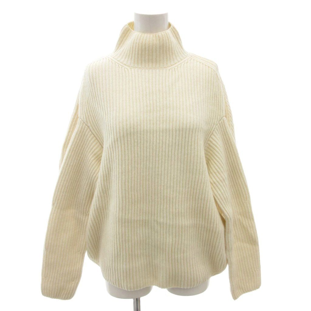 ニナリッチ NINA RICCI ニット セーター ハイネック カシミヤ混 長袖 S