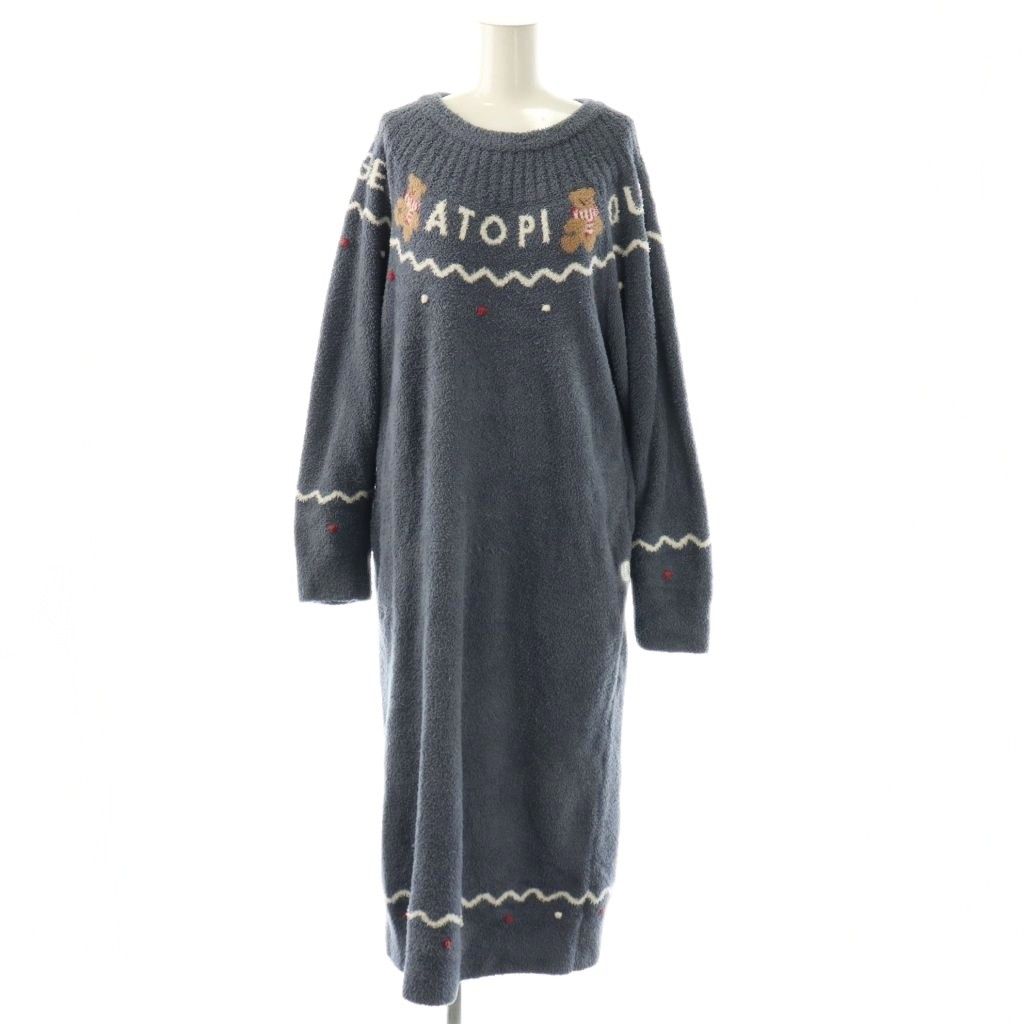 ジェラートピケ gelato pique 24AW HOLIDAY ノルディックワンピース