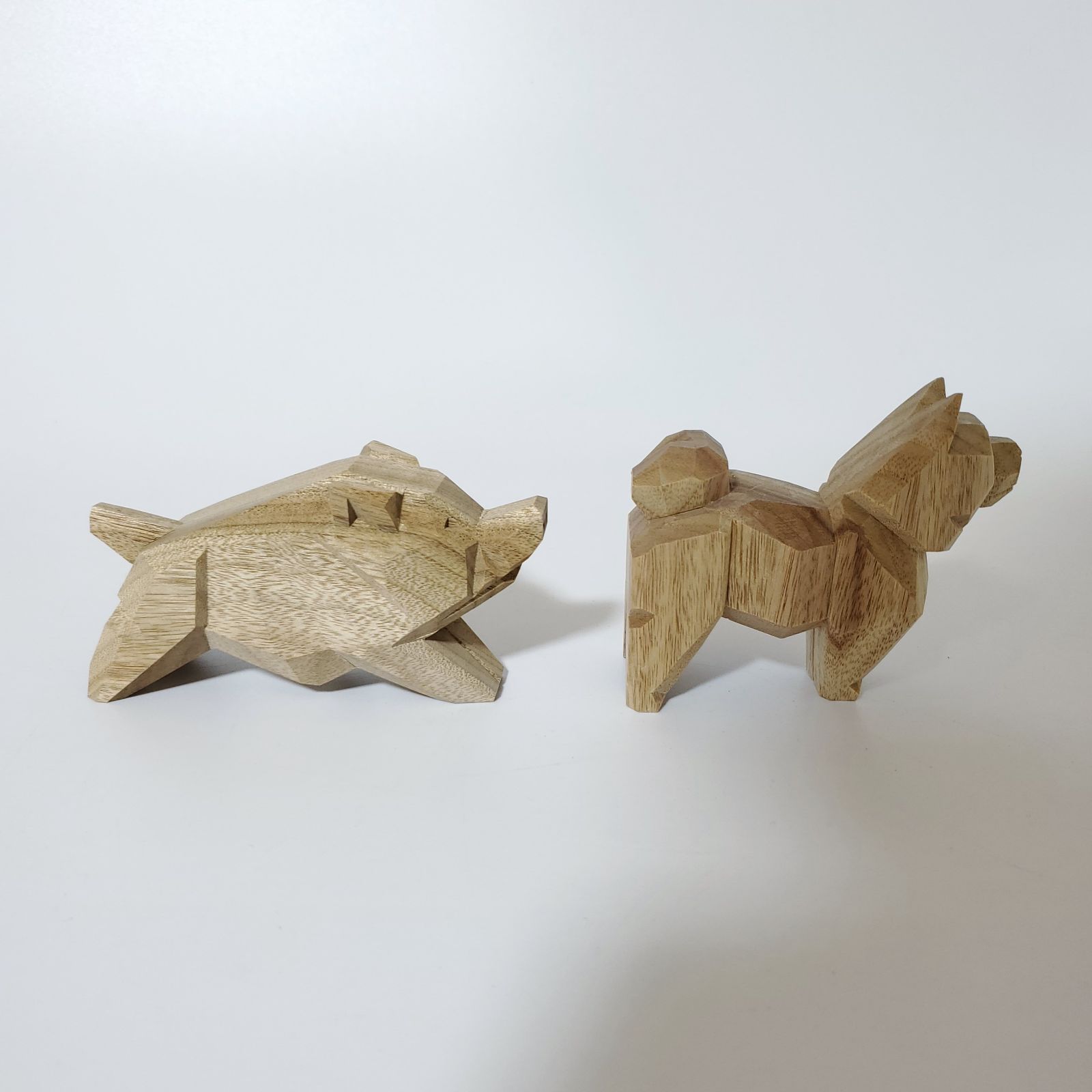 新品】伊勢神宮 神宮えと守 平成 干支 木彫り 干支守 一刀彫 木箱入 己