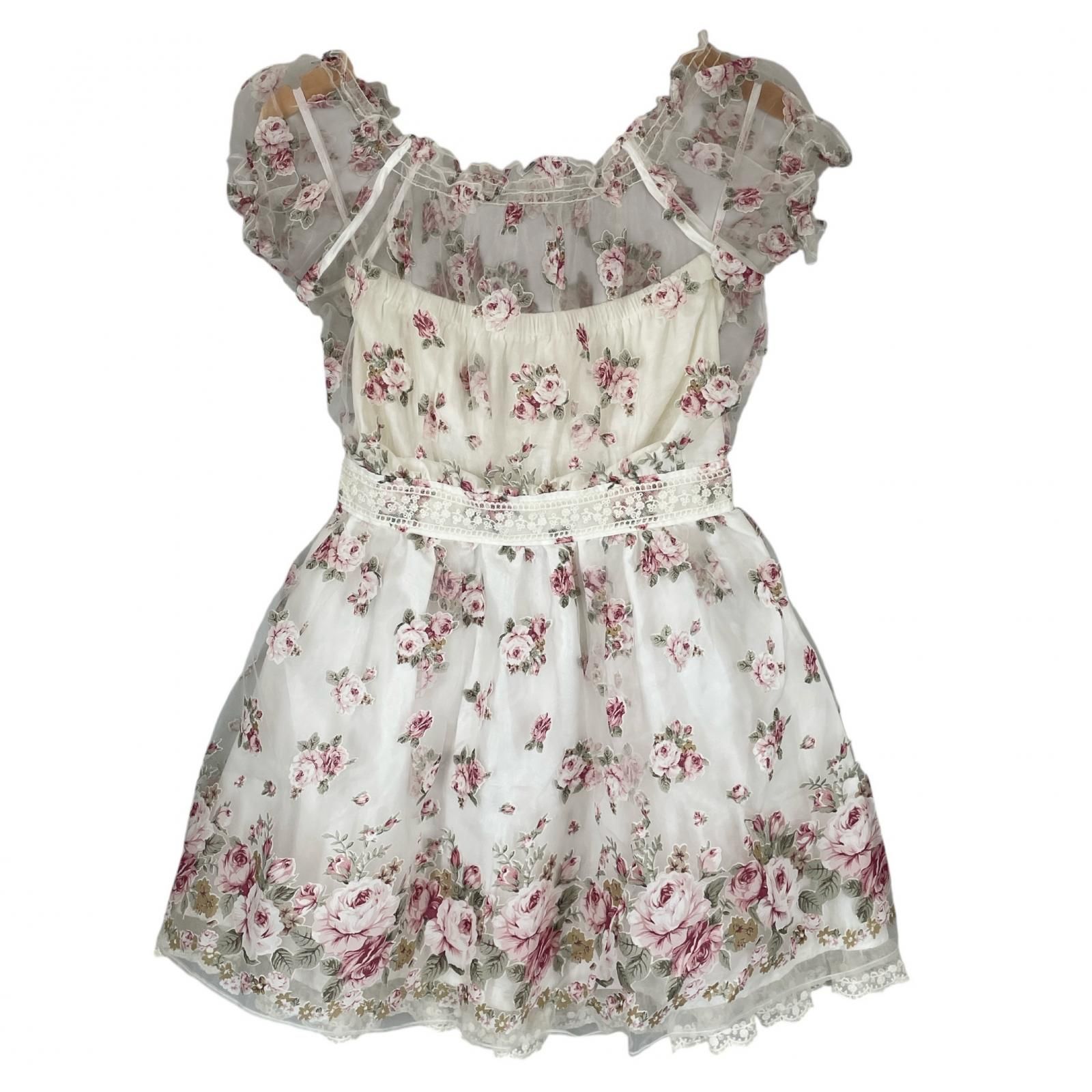 美品 LIZ LISA リズリサ 花柄・ボタニカル 春夏 SS ワンピース