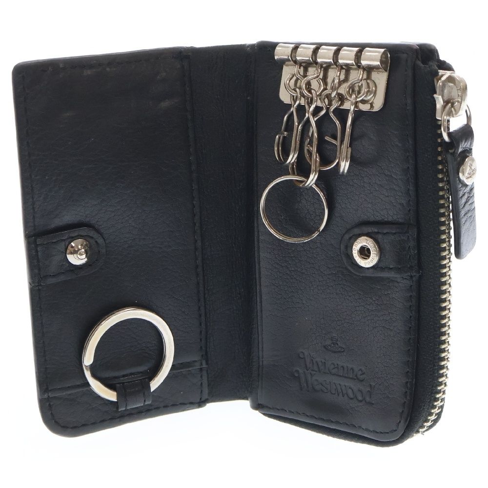 Vivienne Westwood (ヴィヴィアンウエストウッド) ロゴ押印 レザーキー