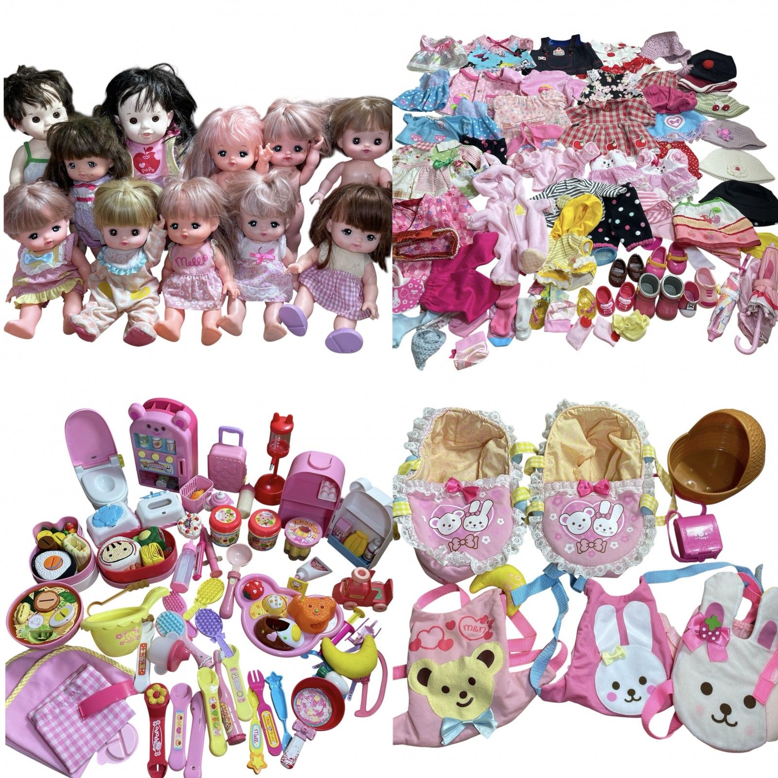 ☆ おせわだいすき メルちゃん ぽぽちゃん まとめ商品 人形11体 自動