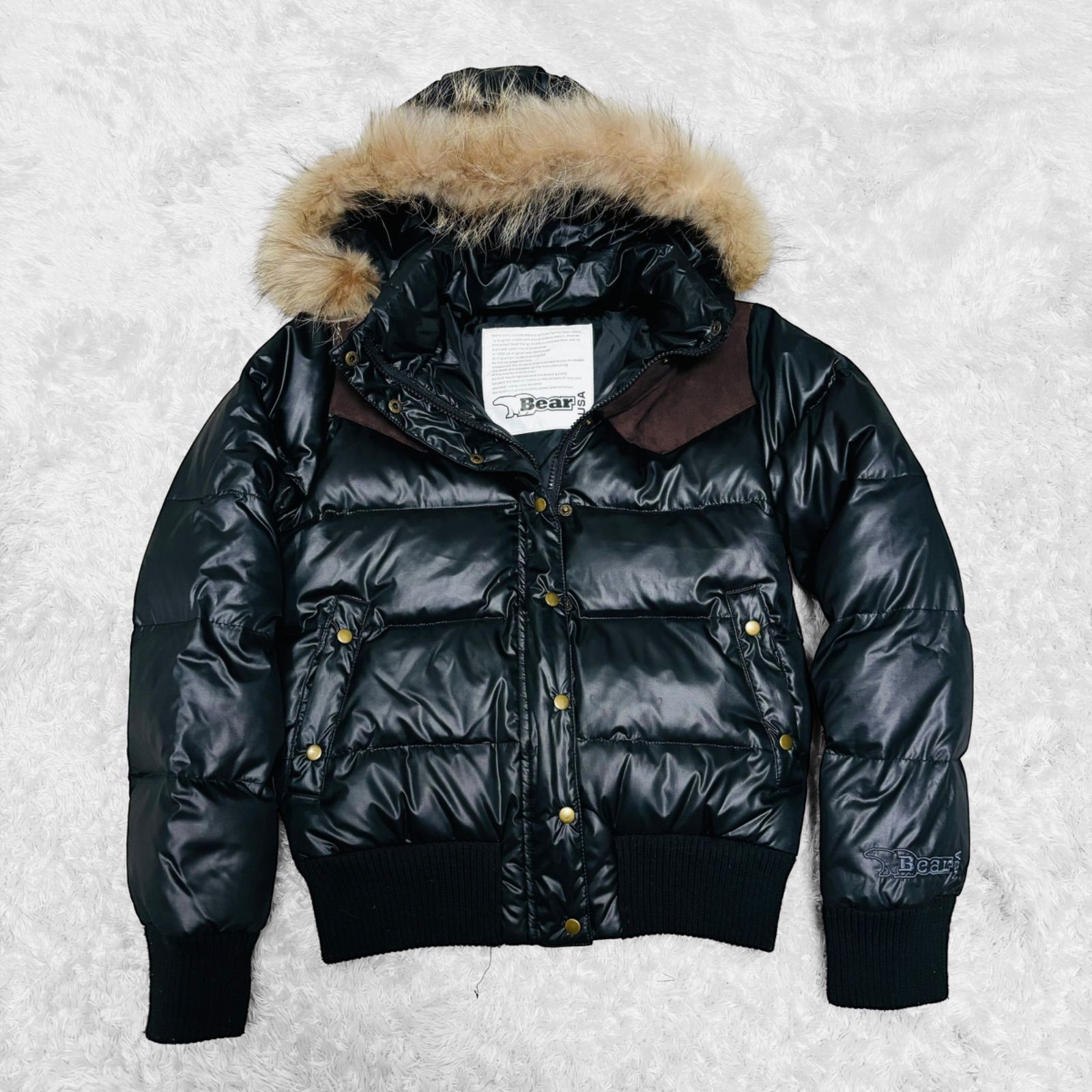 y2k 平成ギャル ギャル男 ファーダウンジャケット ダウンジャケット