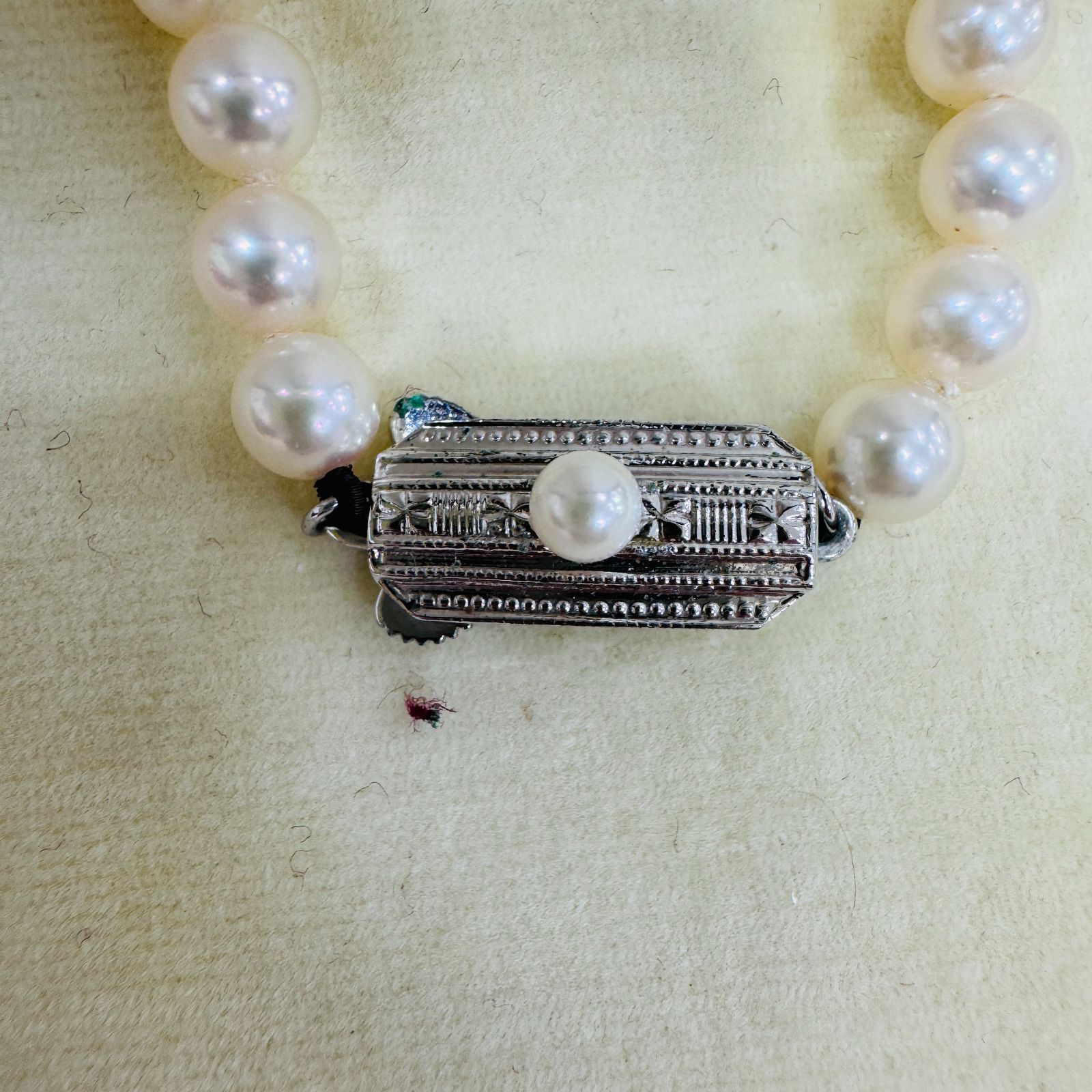 A【ヴィンテージ】MIKIMOTO ミキモト パールネックレス 本真珠